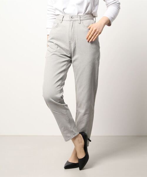 ehka sopo（エヘカソポ）の「デニムストレートパンツ（デニムパンツ・レディース・ブラック/グレー/ブルー・ﾌﾘ-）」の6枚目の写真