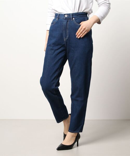 ehka sopo（エヘカソポ）の「デニムストレートパンツ（デニムパンツ・レディース・ブラック/グレー/ブルー・ﾌﾘ-）」の7枚目の写真