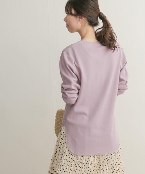 URBAN RESEARCH DOORS(アーバンリサーチドアーズ)の「ワッフルプルオーバー(Tシャツ/カットソー・レディース・ブルー/パープル系その他/グレー系その他・MEDIUM)」の19枚目の写真