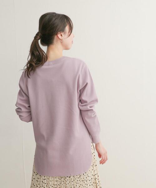 URBAN RESEARCH DOORS(アーバンリサーチドアーズ)の「ワッフルプルオーバー(Tシャツ/カットソー・レディース・ブルー/パープル系その他/グレー系その他・MEDIUM)」の20枚目の写真