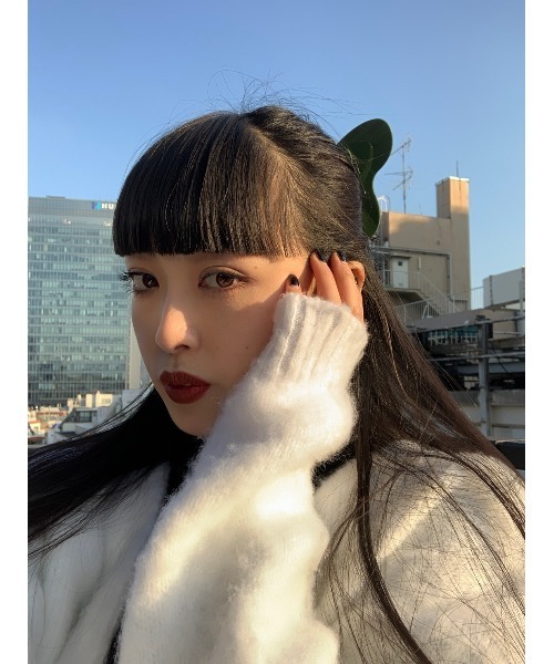 WC（ダブル シー）の「BIGバタフライヘアクリップ（バレッタ/ヘアクリップ・レディース・ブラック/アイボリー/ブラウン/グリーン・FREE）」の21枚目の写真