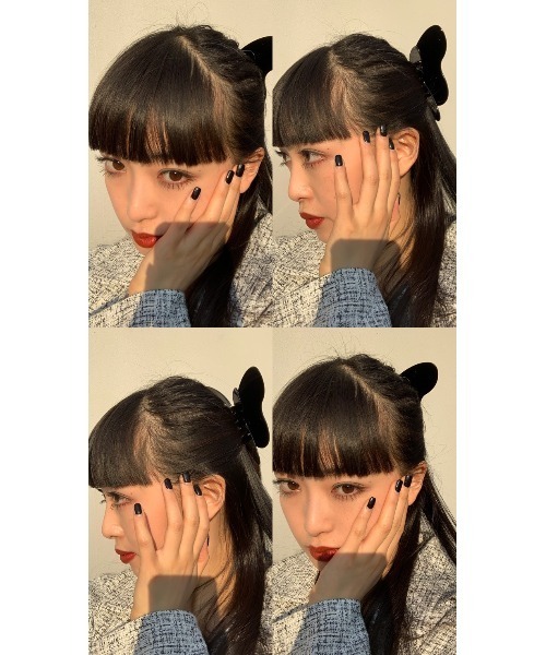 WC（ダブル シー）の「BIGバタフライヘアクリップ（バレッタ/ヘアクリップ・レディース・ブラック/アイボリー/ブラウン/グリーン・FREE）」の20枚目の写真