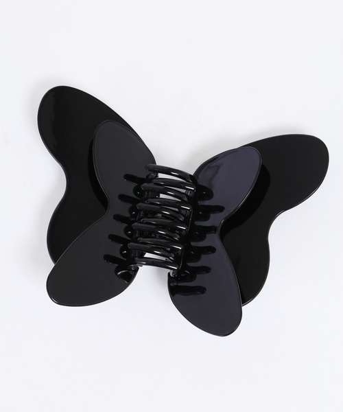 WC（ダブル シー）の「BIGバタフライヘアクリップ（バレッタ/ヘアクリップ・レディース・ブラック/アイボリー/ブラウン/グリーン・FREE）」の10枚目の写真