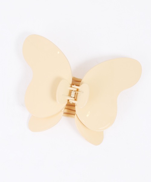 WC（ダブル シー）の「BIGバタフライヘアクリップ（バレッタ/ヘアクリップ・レディース・ブラック/アイボリー/ブラウン/グリーン・FREE）」の9枚目の写真