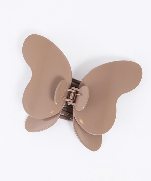 WC（ダブル シー）の「BIGバタフライヘアクリップ（バレッタ/ヘアクリップ・レディース・ブラック/アイボリー/ブラウン/グリーン・FREE）」の8枚目の写真