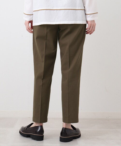 DRESKIP（ドレスキップ）の「◆【洗濯機可/履きやすい】のびーるテーパードパンツ（その他パンツ・レディース・ライトグレー/レモンイエロー/ネイビー/オレンジ/カーキ/ダークグリーン・04/03/02）」の9枚目の写真