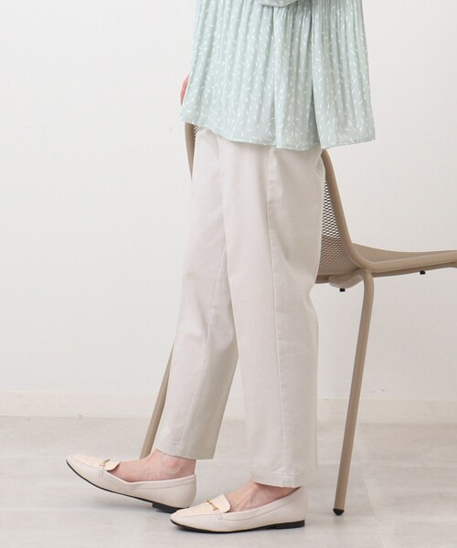 DRESKIP（ドレスキップ）の「◆【洗濯機可/履きやすい】のびーるテーパードパンツ（その他パンツ・レディース・ライトグレー/レモンイエロー/ネイビー/オレンジ/カーキ/ダークグリーン・04/03/02）」の16枚目の写真