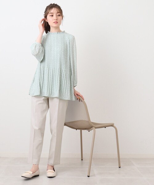 DRESKIP（ドレスキップ）の「◆【洗濯機可/履きやすい】のびーるテーパードパンツ（その他パンツ・レディース・ライトグレー/レモンイエロー/ネイビー/オレンジ/カーキ/ダークグリーン・04/03/02）」の18枚目の写真