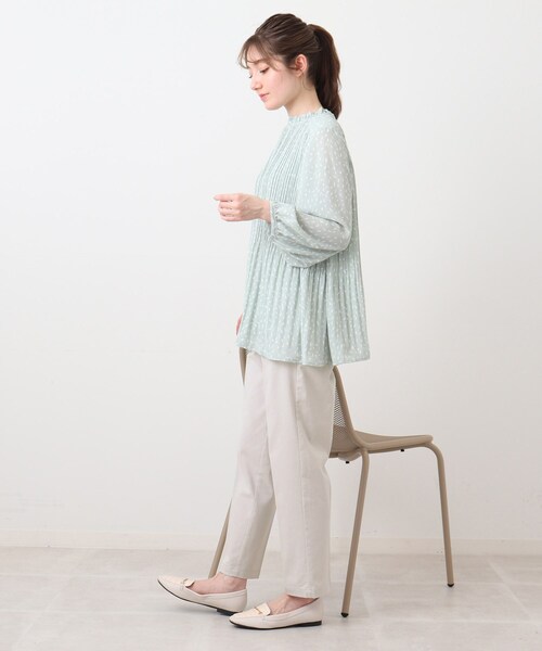 DRESKIP（ドレスキップ）の「◆【洗濯機可/履きやすい】のびーるテーパードパンツ（その他パンツ・レディース・ライトグレー/レモンイエロー/ネイビー/オレンジ/カーキ/ダークグリーン・04/03/02）」の19枚目の写真