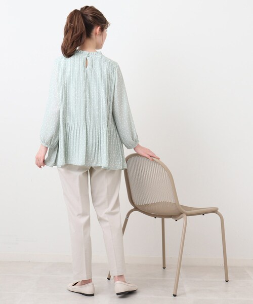 DRESKIP（ドレスキップ）の「◆【洗濯機可/履きやすい】のびーるテーパードパンツ（その他パンツ・レディース・ライトグレー/レモンイエロー/ネイビー/オレンジ/カーキ/ダークグリーン・04/03/02）」の20枚目の写真