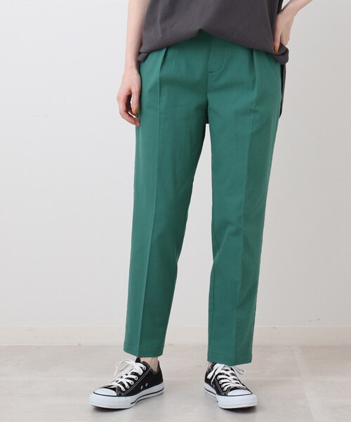 DRESKIP（ドレスキップ）の「◆【洗濯機可/履きやすい】のびーるテーパードパンツ（その他パンツ・レディース・ライトグレー/レモンイエロー/ネイビー/オレンジ/カーキ/ダークグリーン・04/03/02）」の22枚目の写真