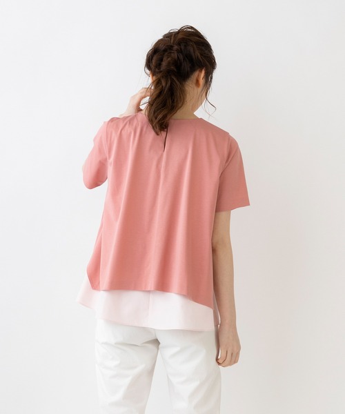 Sono（ソーノ）の「【SONO/ソーノ】レイヤードフレアトップス（Tシャツ 