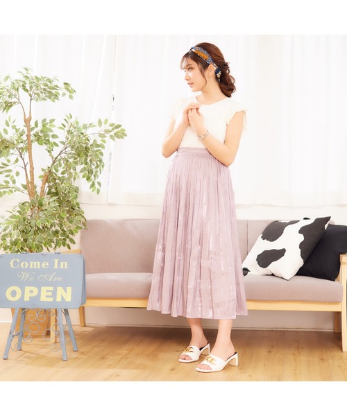 chumchum(チャムチャム)の「スクエアチェーンプレートサンダル(サンダル・レディース・ブラック/ホワイト/ベージュ・S/M/L/LL)」の19枚目の写真