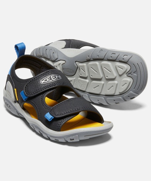 KEEN（キーン）の「KNOTCH CREEK OT / ノッチ クリーク オーティー / キッズ サンダル（サンダル・キッズ・ブラック・23.5cm/22.5cm/21cm/22cm/20cm）」の4枚目の写真