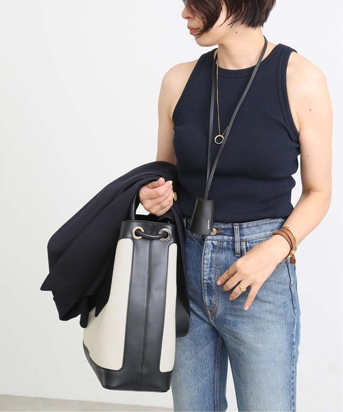 Elleme（エレメ）の「【ELLEME/エレメ】 CANVAS バッグ（ショルダーバッグ・レディース・ブラック・FREE）」の7枚目の写真