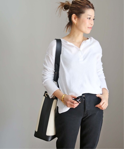 Elleme（エレメ）の「【ELLEME/エレメ】 CANVAS バッグ（ショルダーバッグ・レディース・ブラック・FREE）」の12枚目の写真