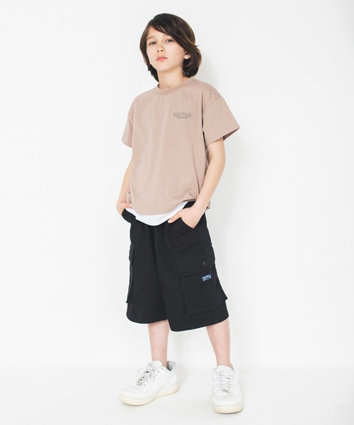 NAUTICA（ノーティカ）の「【NAUTICA/ノーティカ/吸水速乾】BACKプリントレイヤード半袖Tシャツ（Tシャツ/カットソー・キッズ・ブラウン/ブラック・120/150/130/140）」の11枚目の写真