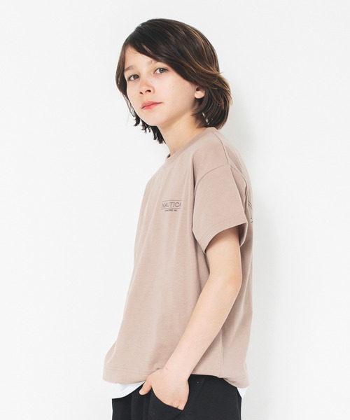 NAUTICA（ノーティカ）の「【NAUTICA/ノーティカ/吸水速乾】BACKプリントレイヤード半袖Tシャツ（Tシャツ/カットソー・キッズ・ブラウン/ブラック・120/150/130/140）」の15枚目の写真