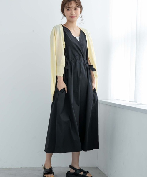 fifth（フィフス）の「Vネックシアーカーディガン（カーディガン/ボレロ・レディース・ホワイト/イエロー/ラベンダー・M）」の22枚目の写真