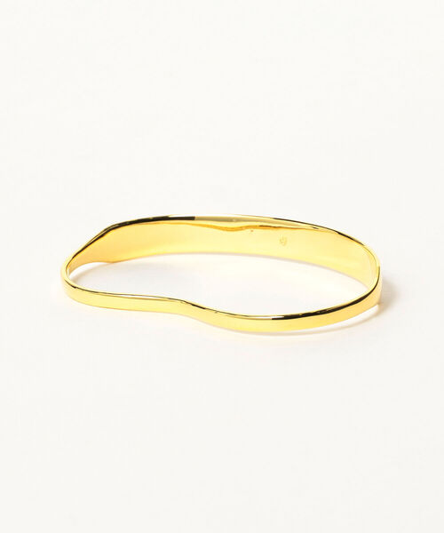 BEAMS BOY（ビームスボーイ）の「BEAMS BOY / GOLDメッキ ワイド パームカフ（バングル/リストバンド・レディース・ゴールド・ONE SIZE）」の3枚目の写真