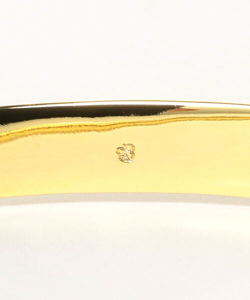 BEAMS BOY（ビームスボーイ）の「BEAMS BOY / GOLDメッキ ワイド パームカフ（バングル/リストバンド・レディース・ゴールド・ONE SIZE）」の4枚目の写真