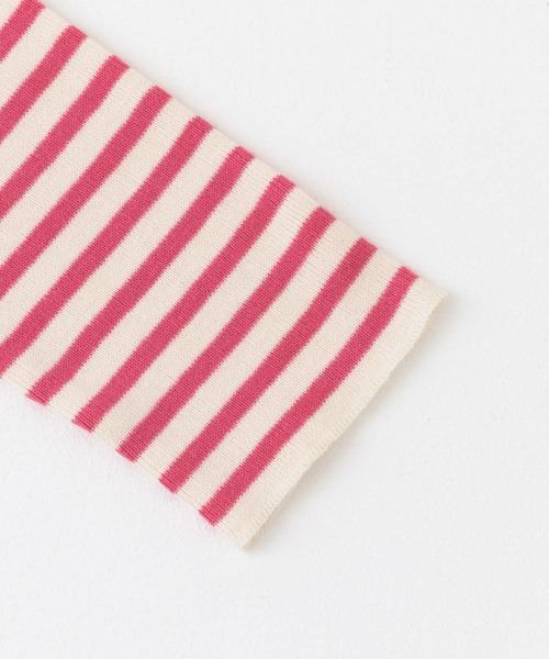 Adriana Kay（アドリアナケイ）の「Adriana Kay　ロングボーダーTシャツ（Tシャツ/カットソー・レディース・グレー系その他/ブルー系その他/ピンク系その他・FREE）」の5枚目の写真