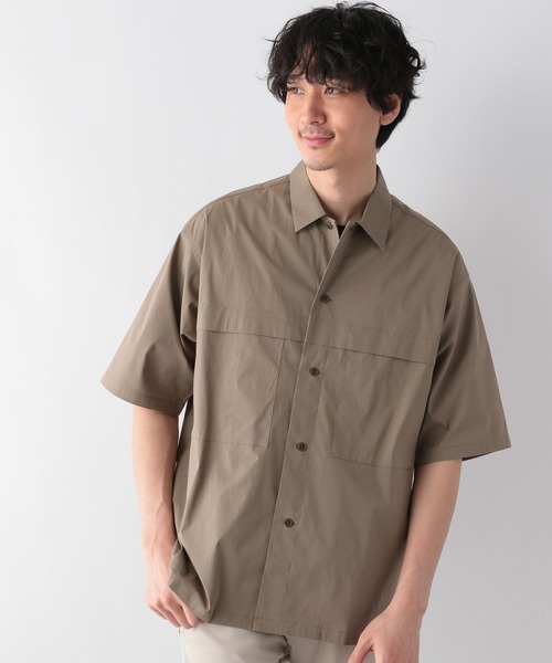 GLOBAL WORK（グローバルワーク）の「マルチファンクションシャツ/267377（シャツ/ブラウス・メンズ・ブラック/ベージュ/ライトグリーン・SMALL/MEDIUM/LARGE）」の6枚目の写真