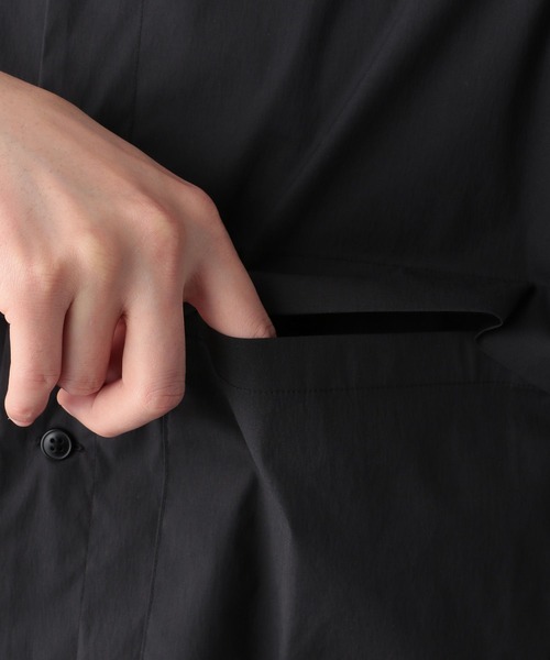 GLOBAL WORK（グローバルワーク）の「マルチファンクションシャツ/267377（シャツ/ブラウス・メンズ・ブラック/ベージュ/ライトグリーン・SMALL/MEDIUM/LARGE）」の10枚目の写真