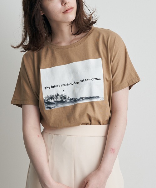 フォト×ロゴTee(Tシャツ/カットソー)|YECCA VECCA ...