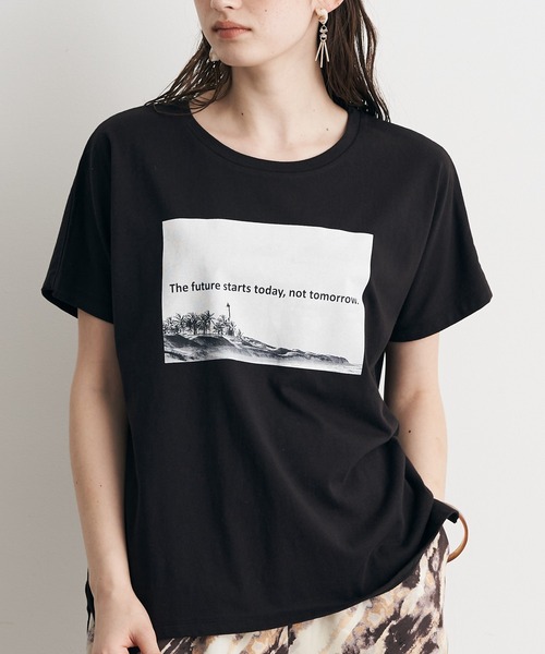 フォト×ロゴTee(Tシャツ/カットソー)|YECCA VECCA ...