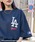 MLB（メジャーリーグベースボール）の「MLB/メジャーリーグベースボール 別注 ワッペン刺繍 ビッグシルエット半袖Tシャツ（Tシャツ/カットソー）」｜詳細画像