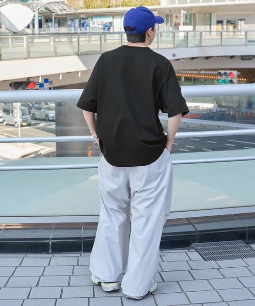 MLB（メジャーリーグベースボール）の「MLB/メジャーリーグベースボール 別注 ワッペン刺繍 ビッグシルエット半袖Tシャツ（Tシャツ/カットソー）」｜詳細画像