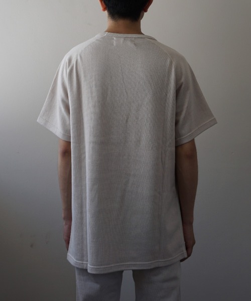 LOCALINA(ロカリナ)の「flatseam tee(Tシャツ/カットソー・メンズ・ホワイト/ブラック/ベージュ・1/2/3)」の15枚目の写真