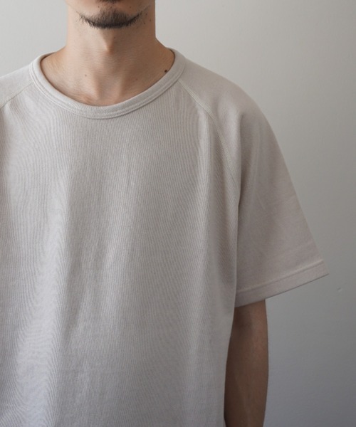 LOCALINA(ロカリナ)の「flatseam tee(Tシャツ/カットソー・メンズ・ホワイト/ブラック/ベージュ・1/2/3)」の16枚目の写真