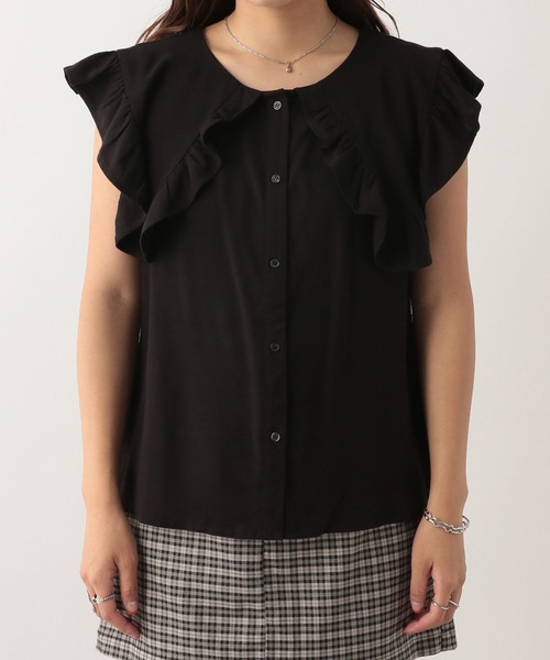 Heather（ヘザー）の「アソートセーラーカラーノースリーブブラウス　123349（シャツ/ブラウス・レディース・ブラック/オフホワイト/ブラック系その他/ベージュ系その他・FREE）」の10枚目の写真