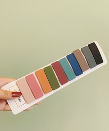 Fun & Daily | F&D : 10セット・マットカラーヘアクリップ(バレッタ/ヘアクリップ)