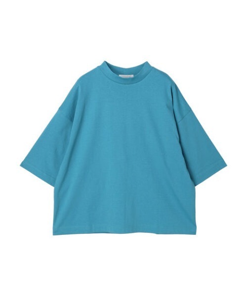 Green　Parks（グリーンパークス）の「プチハイネックボックスTシャツ（Tシャツ/カットソー・レディース・ブルー/グリーン/ブラック/ホワイト系その他2・FREE）」の18枚目の写真