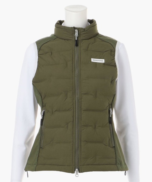 WOMEN’S HYBRID DOWN VEST M BRIEFING（ブリーフィング）の「WOMENS HYBRID DOWN VEST（ダウン