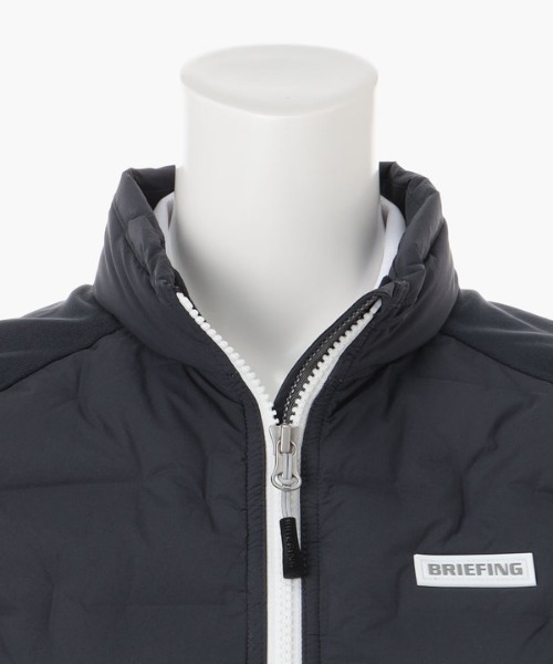 BRIEFING（ブリーフィング）の「WOMENS HYBRID DOWN VEST（ダウンベスト・レディース・オリーブ/ブラック/チャコールグレー・S/M）」の17枚目の写真
