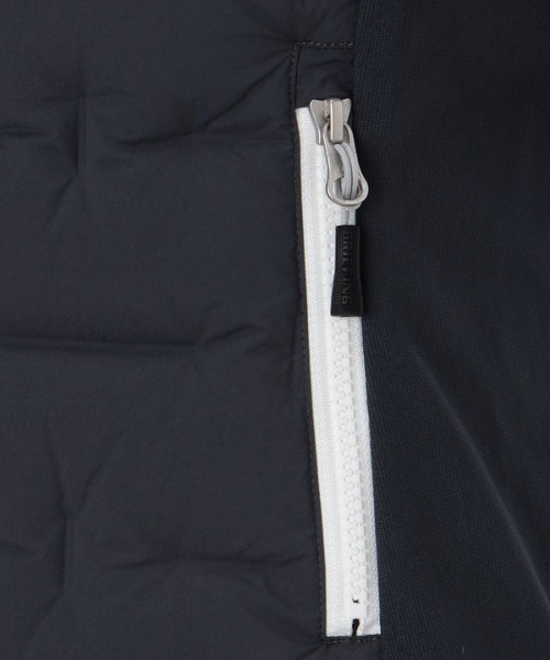 BRIEFING（ブリーフィング）の「WOMENS HYBRID DOWN VEST（ダウンベスト・レディース・オリーブ/ブラック/チャコールグレー・S/M）」の20枚目の写真