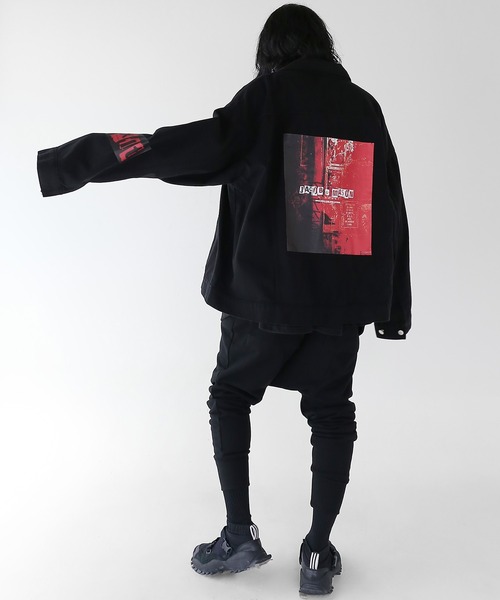 minsobi（ミンソビ）の「[EXIT]ビッグシルエットジャケット トラッカー 