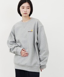 Carhartt WIP（カーハートダブリューアイピー）の「Carhartt WIP / カーハートWIP American Script Sweat アメリカン スクリプト スウェット トレーナー（スウェット・メンズ）」