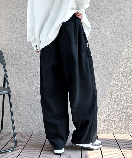 neos（ネオス）の「【neos -addictive design-】ルーズシルエット バルーン ペインター ワイド パンツ（その他パンツ・メンズ・ホワイト/ブラック/ベージュ・MEDIUM/LARGE/X-LARGE）」の16枚目の写真