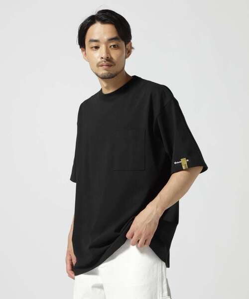 AVIREX（アヴィレックス）の「【WEB&DEPOT限定】 EMBROIDERY TAPING & TAPING POCKET CREW NECK T-SHIRT（Tシャツ/カットソー・メンズ・ホワイト/ブラック/ブラウン/グレー系その他3/ダークグリーン系・F/M/L/XL/2XL）」の6枚目の写真