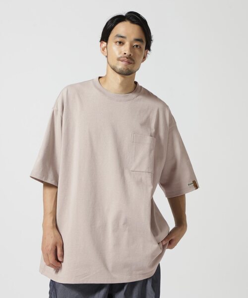 AVIREX（アヴィレックス）の「【WEB&DEPOT限定】 EMBROIDERY TAPING & TAPING POCKET CREW NECK T-SHIRT（Tシャツ/カットソー・メンズ・ホワイト/ブラック/ブラウン/グレー系その他3/ダークグリーン系・F/M/L/XL/2XL）」の9枚目の写真
