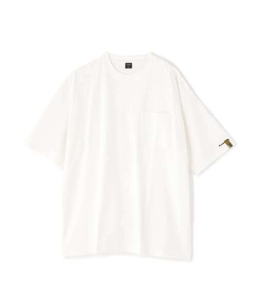 AVIREX（アヴィレックス）の「【WEB&DEPOT限定】 EMBROIDERY TAPING & TAPING POCKET CREW NECK T-SHIRT（Tシャツ/カットソー・メンズ・ホワイト/ブラック/ブラウン/グレー系その他3/ダークグリーン系・F/M/L/XL/2XL）」の13枚目の写真