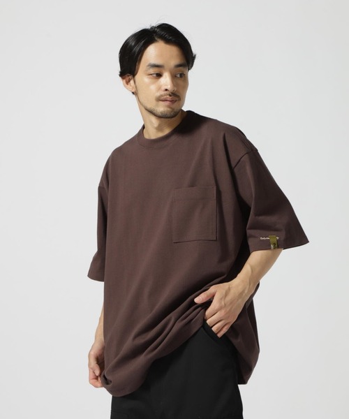 AVIREX（アヴィレックス）の「【WEB&DEPOT限定】 EMBROIDERY TAPING & TAPING POCKET CREW NECK T-SHIRT（Tシャツ/カットソー・メンズ・ホワイト/ブラック/ブラウン/グレー系その他3/ダークグリーン系・F/M/L/XL/2XL）」の15枚目の写真