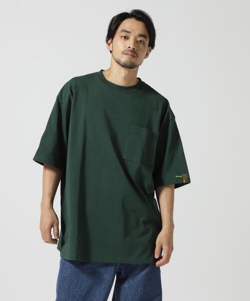 AVIREX（アヴィレックス）の「【WEB&DEPOT限定】 EMBROIDERY TAPING & TAPING POCKET CREW NECK T-SHIRT（Tシャツ/カットソー・メンズ・ホワイト/ブラック/ブラウン/グレー系その他3/ダークグリーン系・F/M/L/XL/2XL）」の18枚目の写真