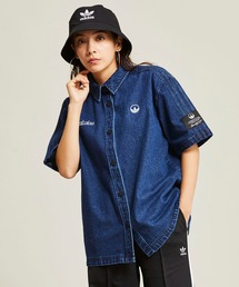 アディダス リーバイス デニム 半袖シャツ★正規品★ デニム半袖シャツ / アディダスオリジナルス adidas Originals