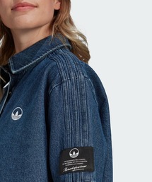 adidas Originals 半袖デニムシャツ adidas（アディダス）の「半袖デニムシャツ / アディダス